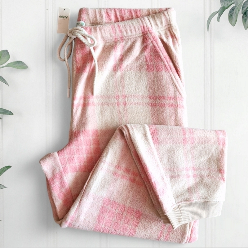 New Aerie Snowed In Fleece Joggers